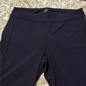 Talbots Navy Bootcut Joggers